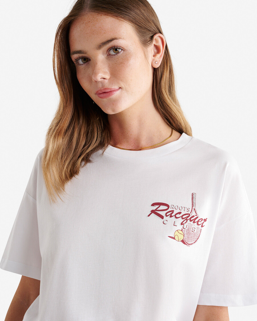 t-shirt pour femmes du roots racquet club