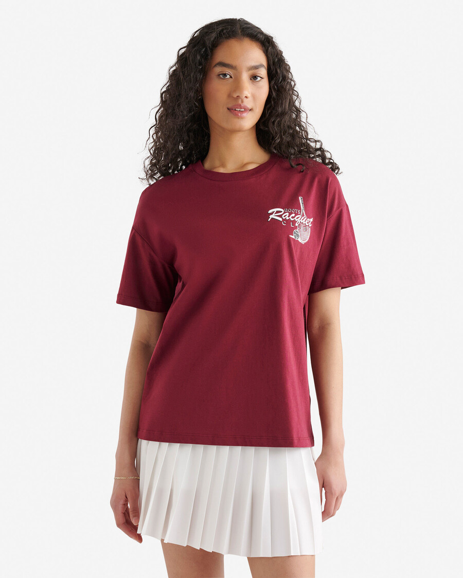 t-shirt pour femmes du roots racquet club