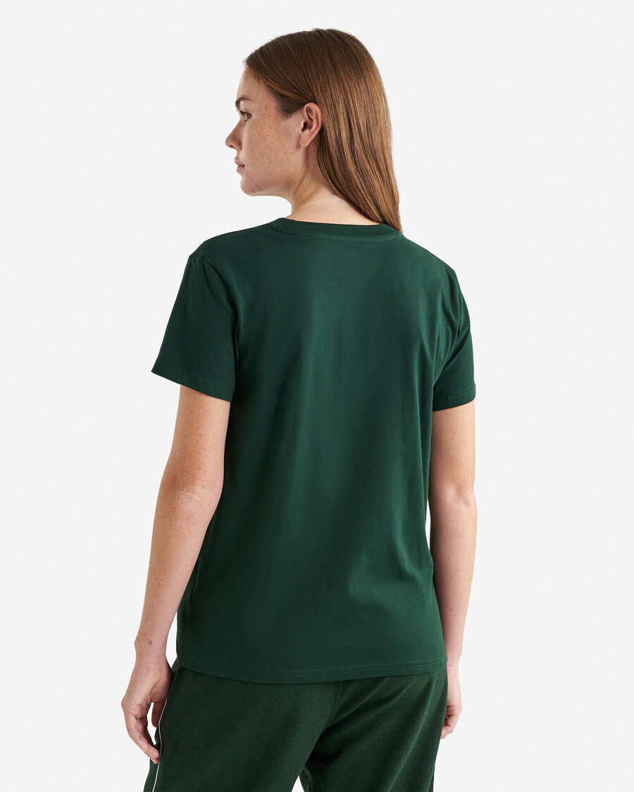 t-shirt à carreaux cooper pour femme