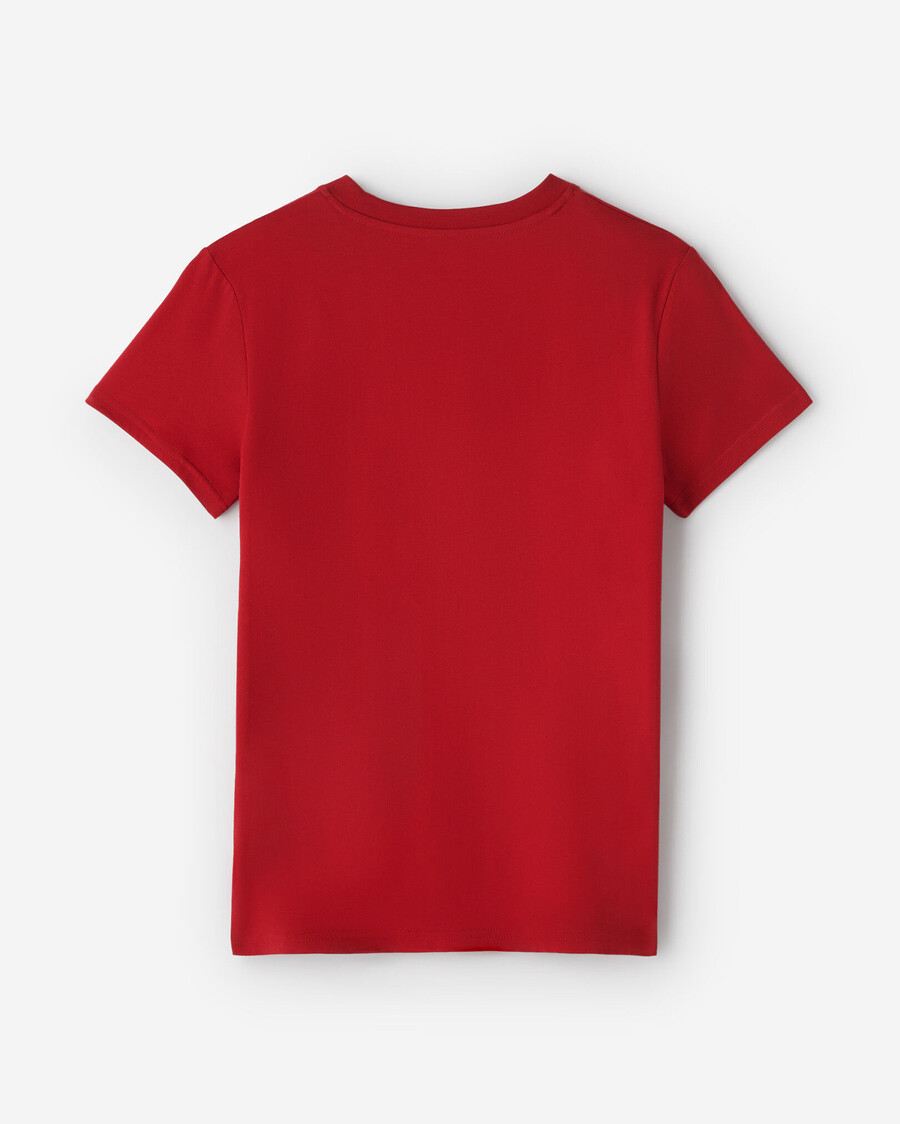 t-shirt à carreaux cooper pour femme