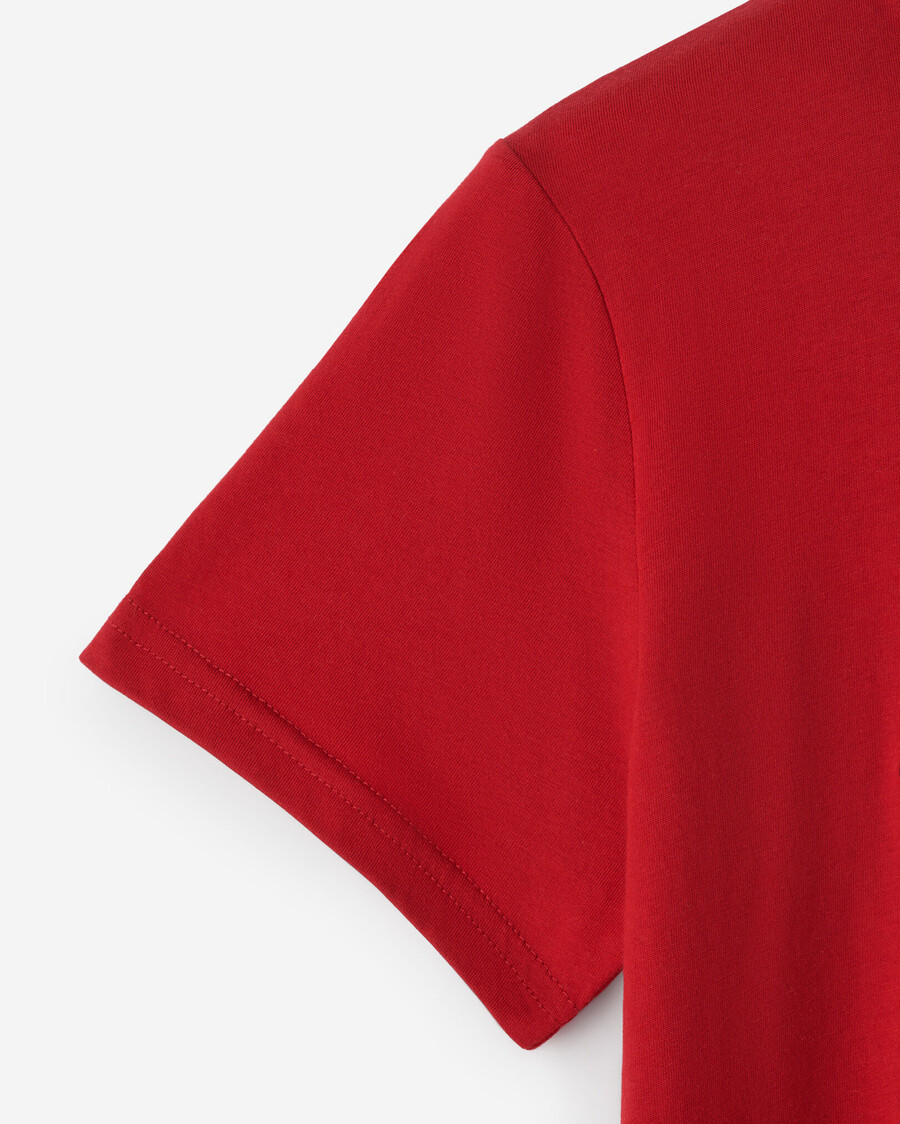 t-shirt à carreaux cooper pour femme