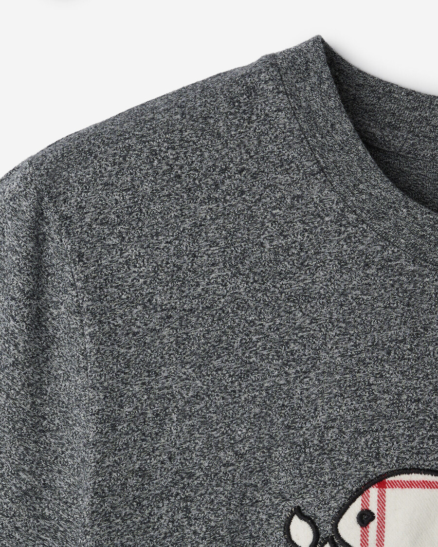 t-shirt à carreaux cooper pour femme