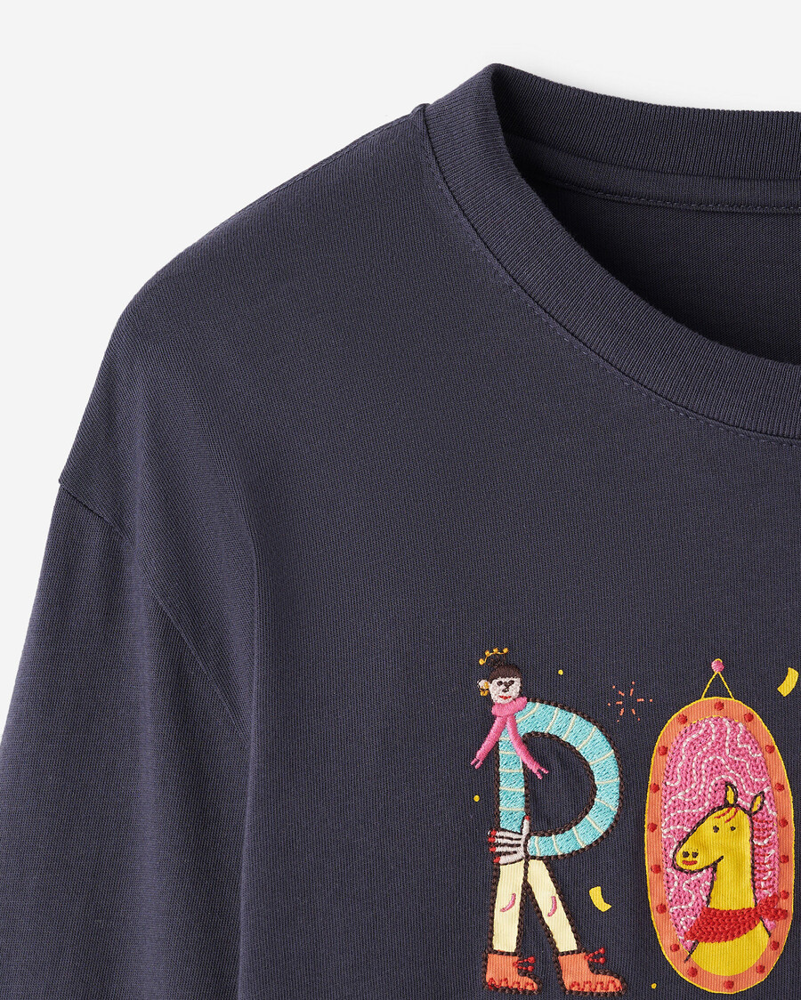 t-shirt à manches longues pour femmes année du cheval