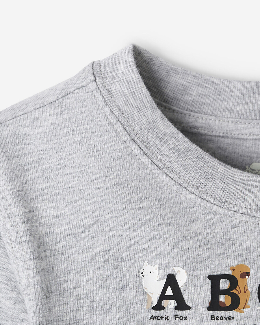 t-shirt bébé abc du canada