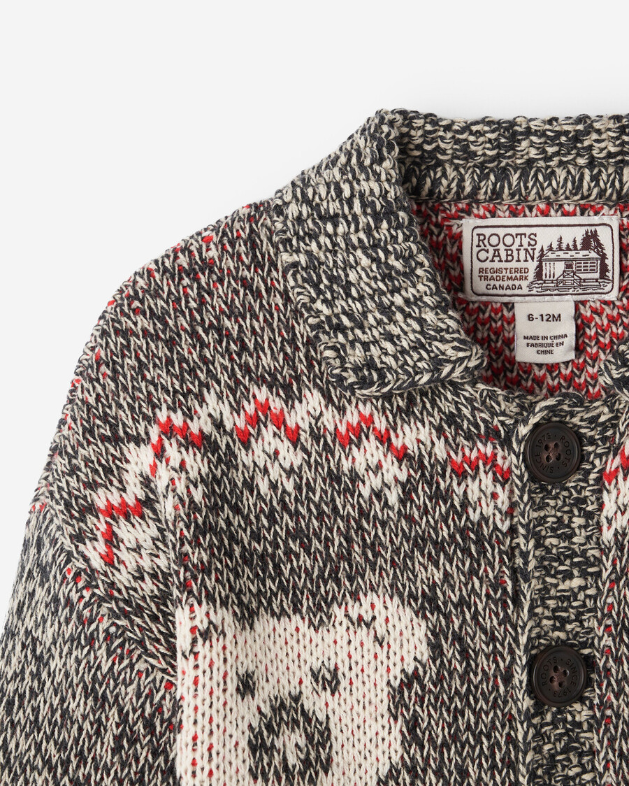 gilet baby cabin fair isle