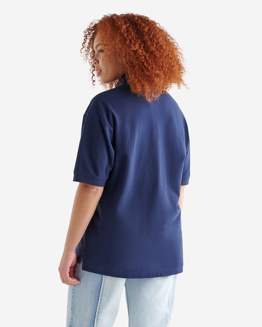 polo rba oversize à manches courtes et poches