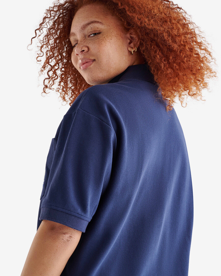 polo rba oversize à manches courtes et poches