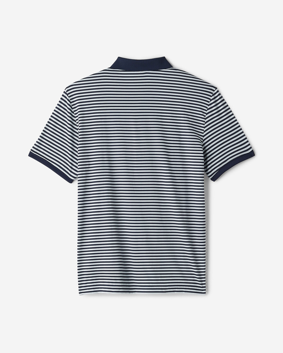polo rayé en maille renew