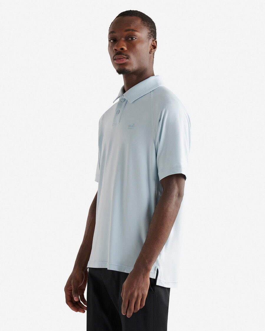 polo en maille renouvelée