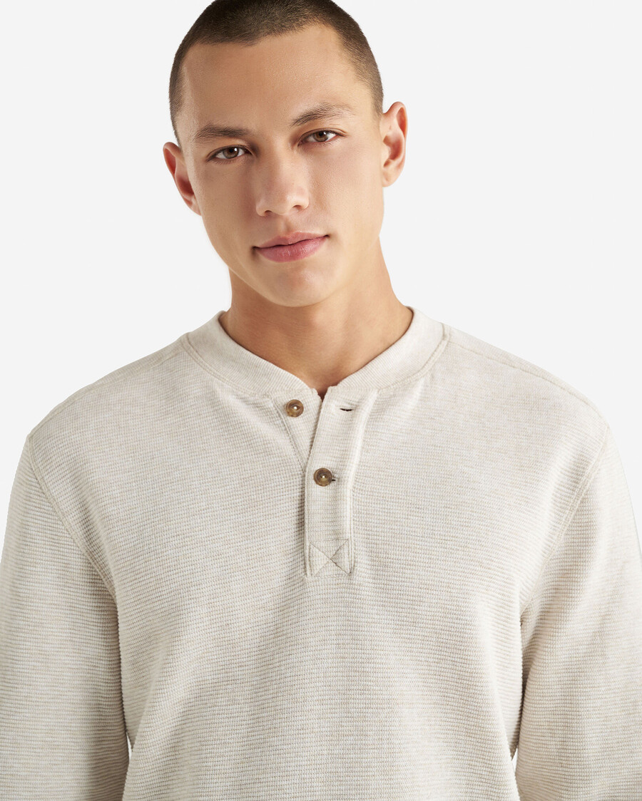 henley thompson en maille double