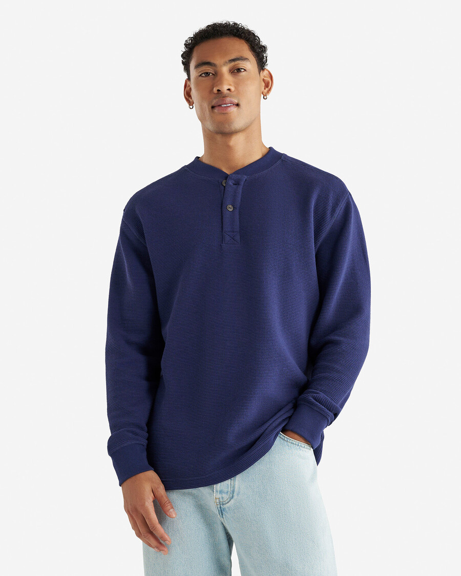 henley thompson en maille double