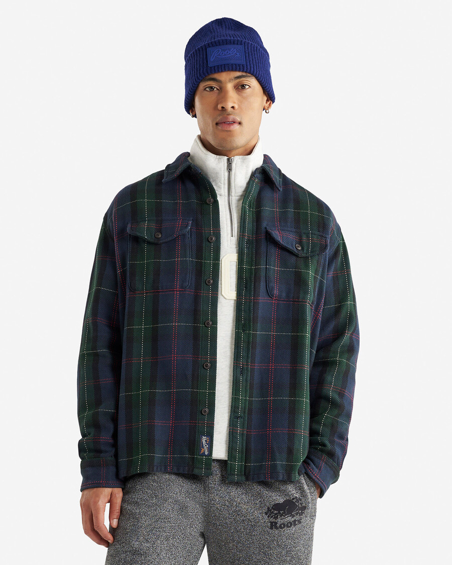 chemise décontractée en sergé de cyprès