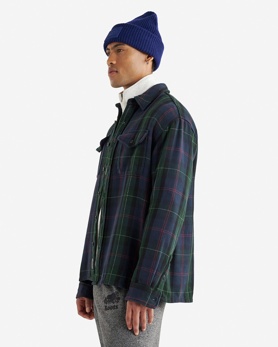 chemise décontractée en sergé de cyprès