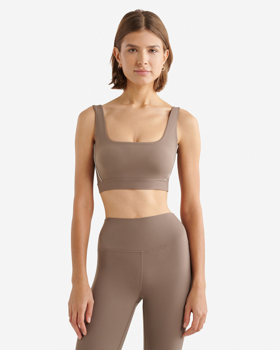 soutien-gorge de sport extensible à passepoil restore
