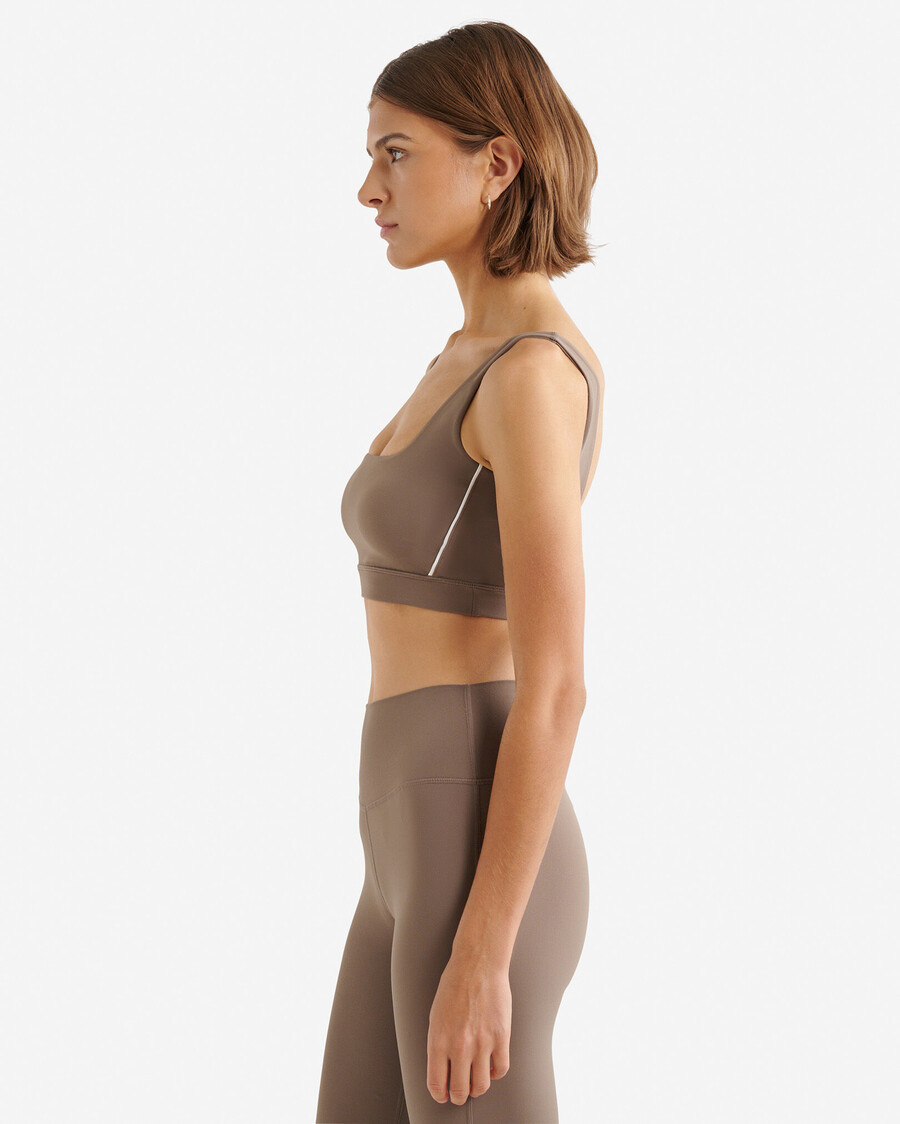 soutien-gorge de sport extensible à passepoil restore