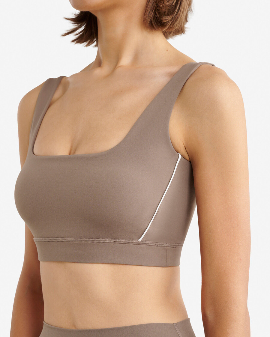 soutien-gorge de sport extensible à passepoil restore