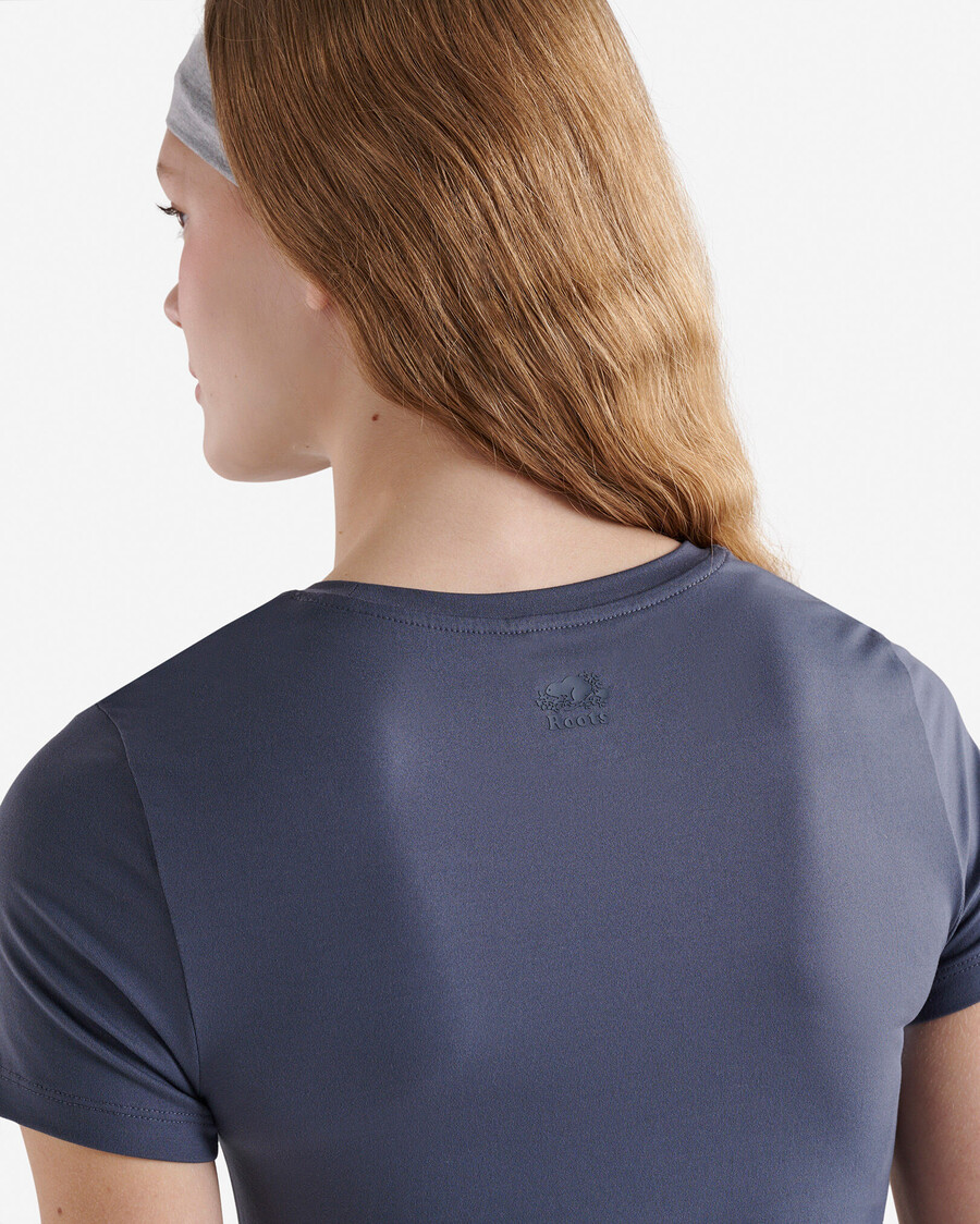 t-shirt à manches courtes renew knit