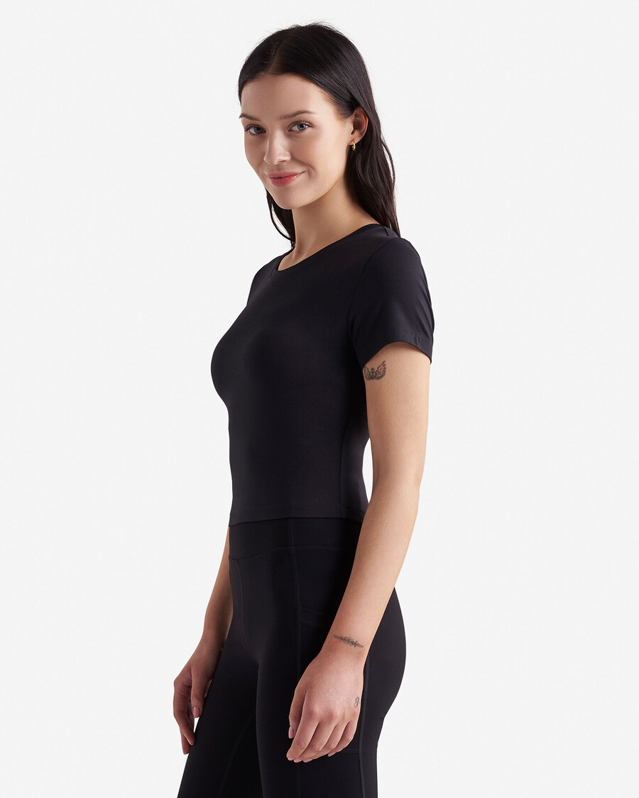 t-shirt court en maille renew