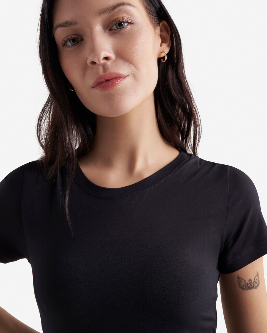 t-shirt court en maille renew