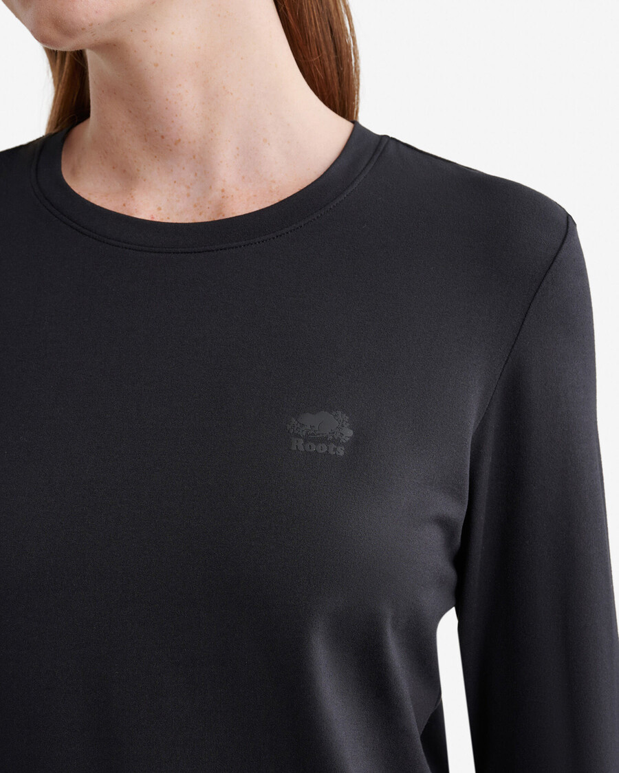haut classique à manches longues renew knit