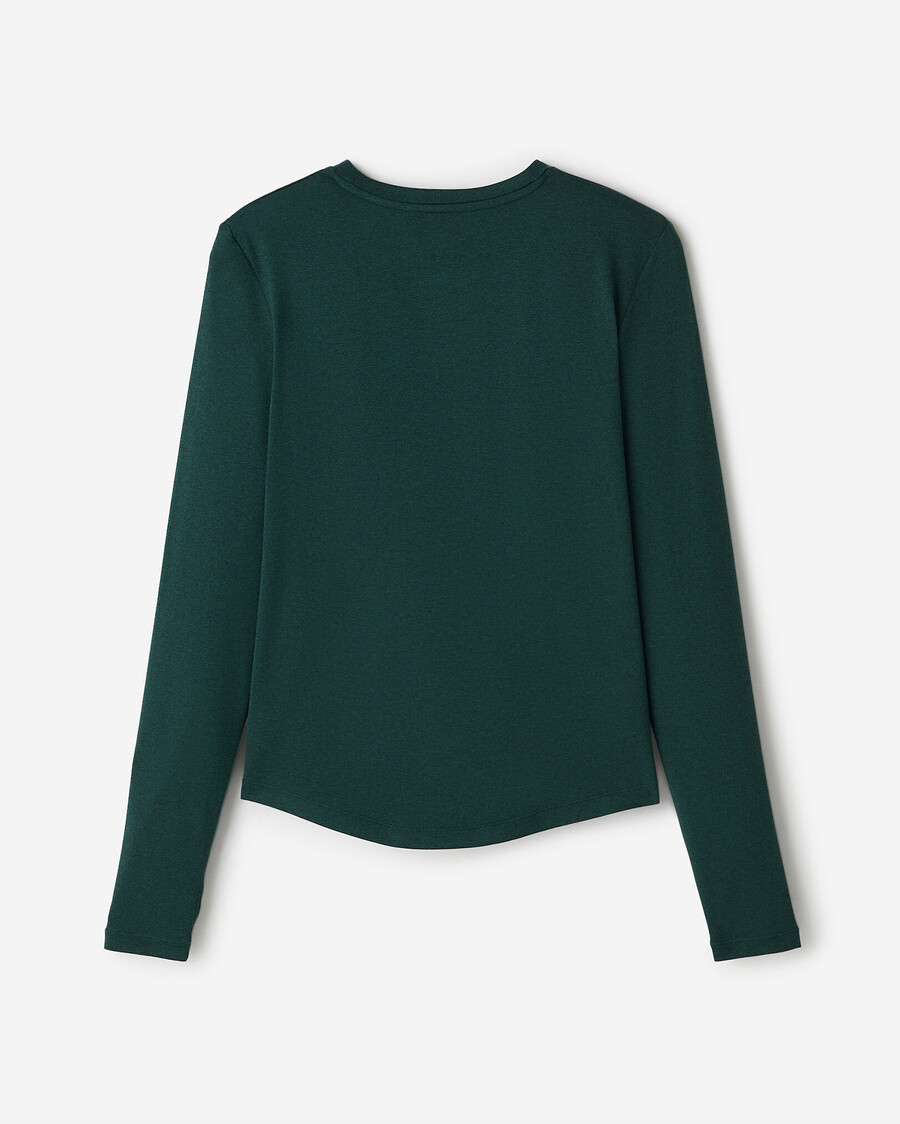 haut classique à manches longues renew knit