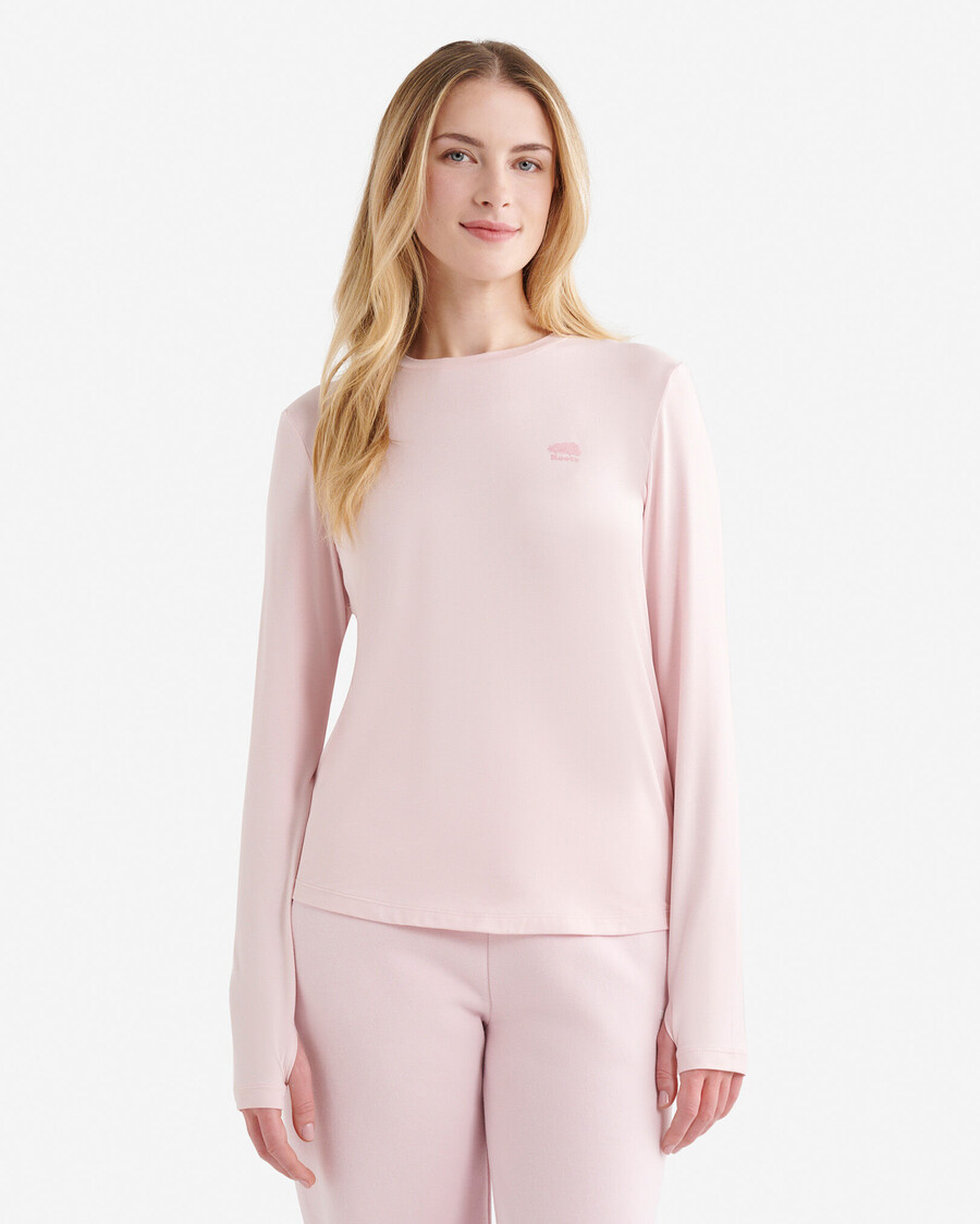 haut classique à manches longues renew knit