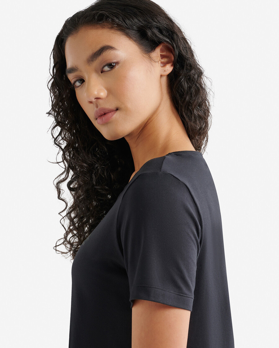 haut classique à manches courtes renew knit