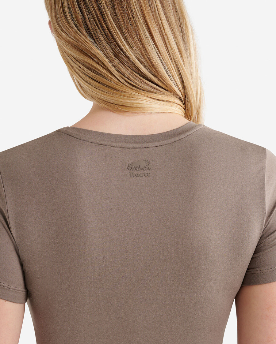 t-shirt à manches courtes renew knit