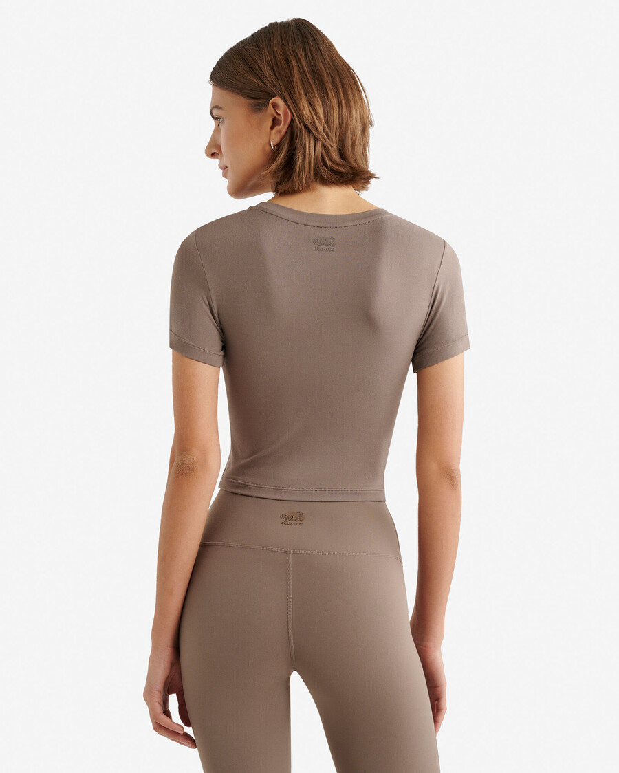 t-shirt court en maille renew