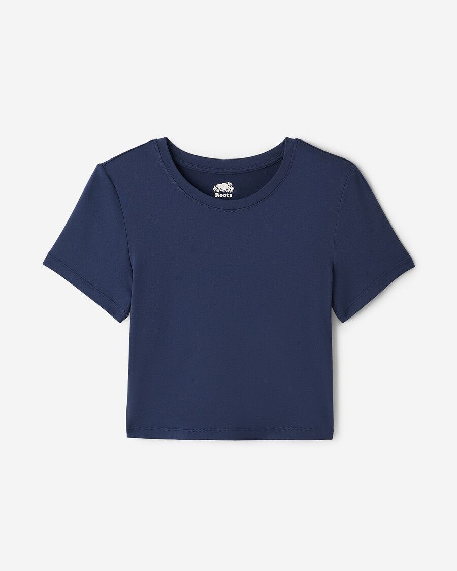 t-shirt court en maille renew