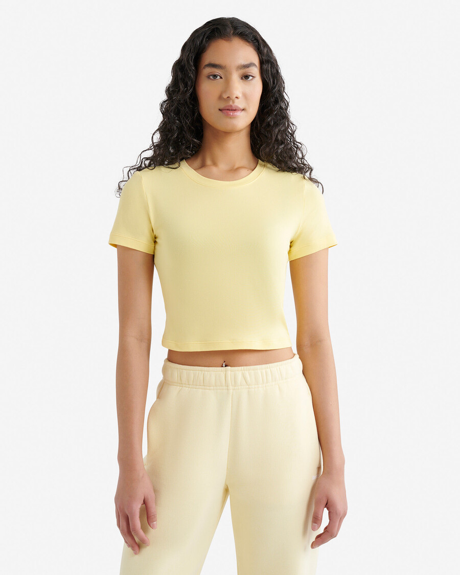 t-shirt court en maille renew